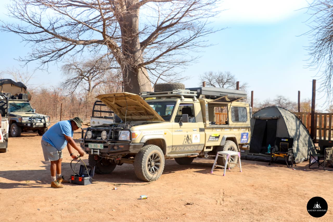 Jim Green African Ranger boots on rugged rock